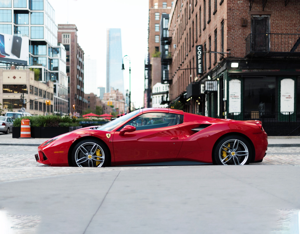 Ferrari LaFerrari 2-door coupe red – Practicegen Car